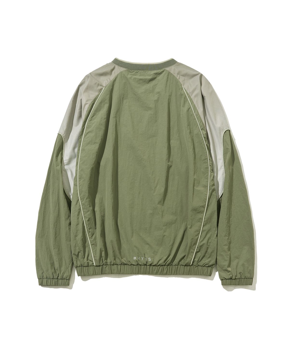 핍스 모터사이클(PHYPS MOTORCYCLE) Speed Track Solid nylon Long Sleeve Khaki
