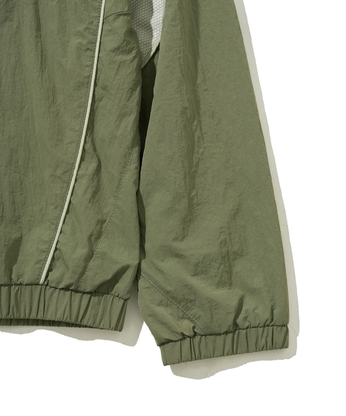 핍스 모터사이클(PHYPS MOTORCYCLE) Speed Track Solid nylon Long Sleeve Khaki