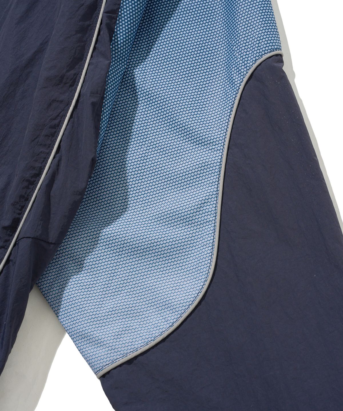 핍스 모터사이클(PHYPS MOTORCYCLE) Speed Track Solid nylon Long Sleeve Navy
