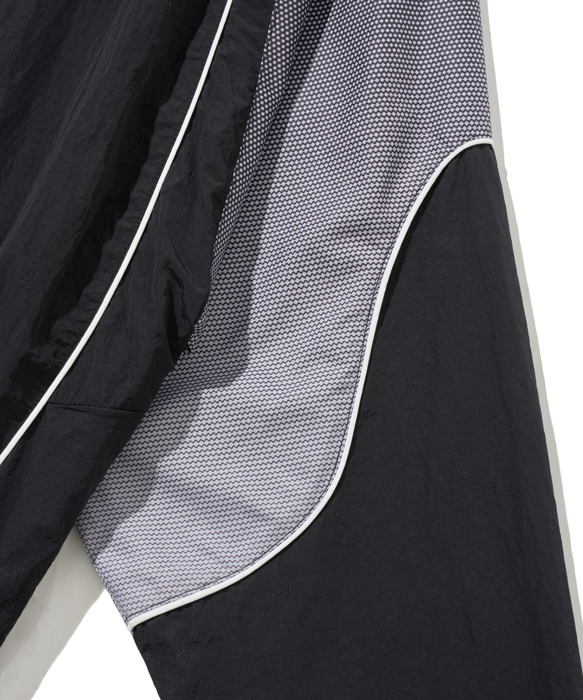 핍스 모터사이클(PHYPS MOTORCYCLE) Speed Track Solid nylon Long Sleeve Black