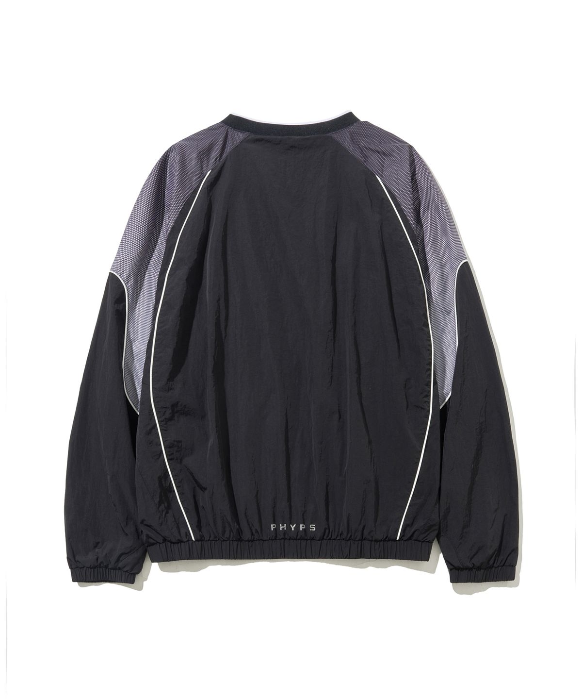 핍스 모터사이클(PHYPS MOTORCYCLE) Speed Track Solid nylon Long Sleeve Black