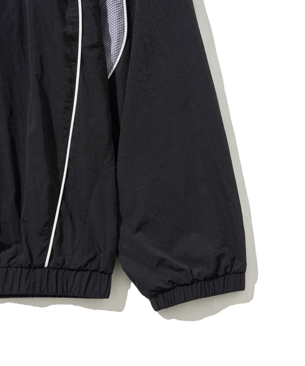 핍스 모터사이클(PHYPS MOTORCYCLE) Speed Track Solid nylon Long Sleeve Black