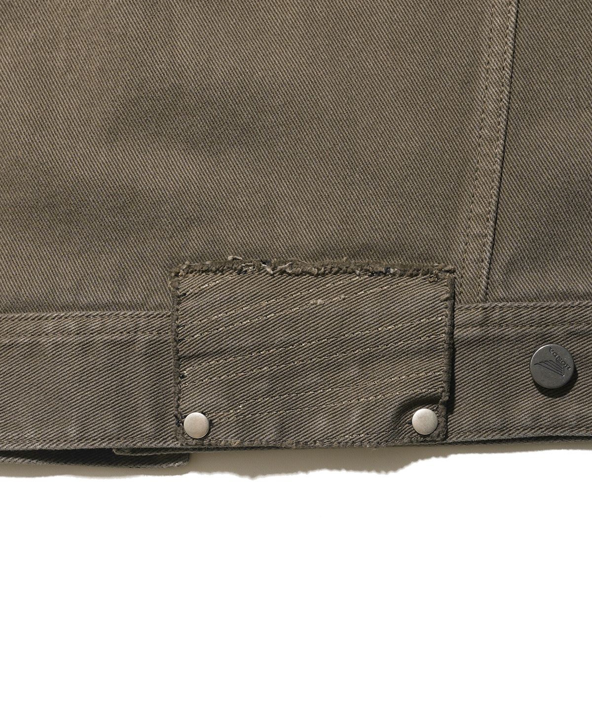 핍스 모터사이클(PHYPS MOTORCYCLE) Vintage Old Denim Jacket Brown
