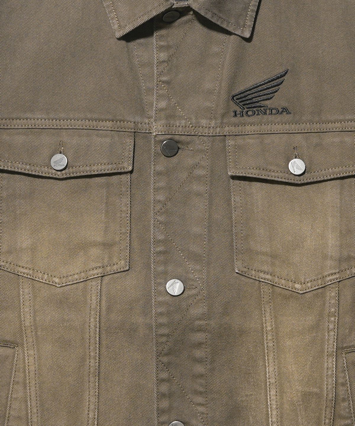 핍스 모터사이클(PHYPS MOTORCYCLE) Vintage Old Denim Jacket Brown