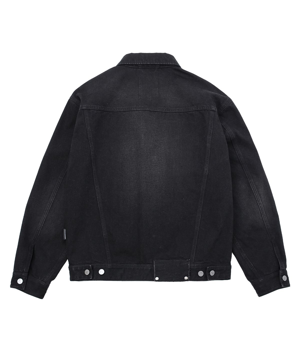 핍스 모터사이클(PHYPS MOTORCYCLE) Vintage Old Denim Jacket Black