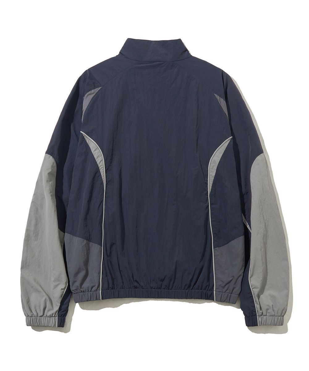 MUSINSA公式 | HONDA MOTORCYCLE APPAREL Track Zip Up Jacket Navy