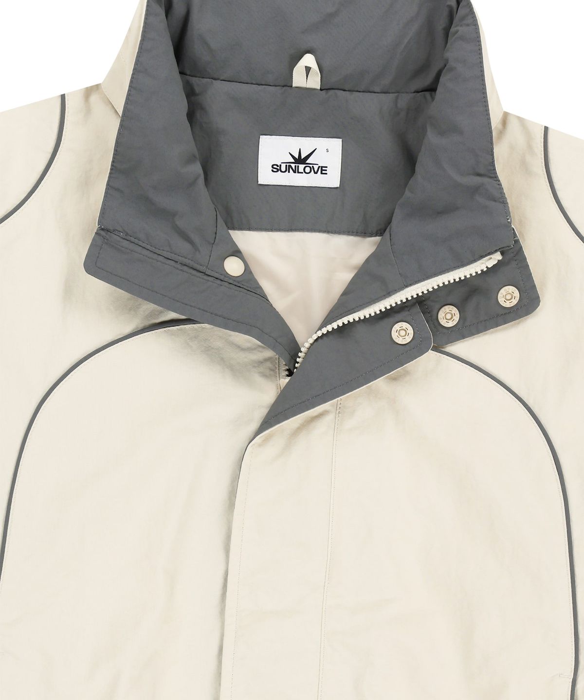 썬러브투어(SUNLOVETOUR) Crescent Windbreaker Ivory
