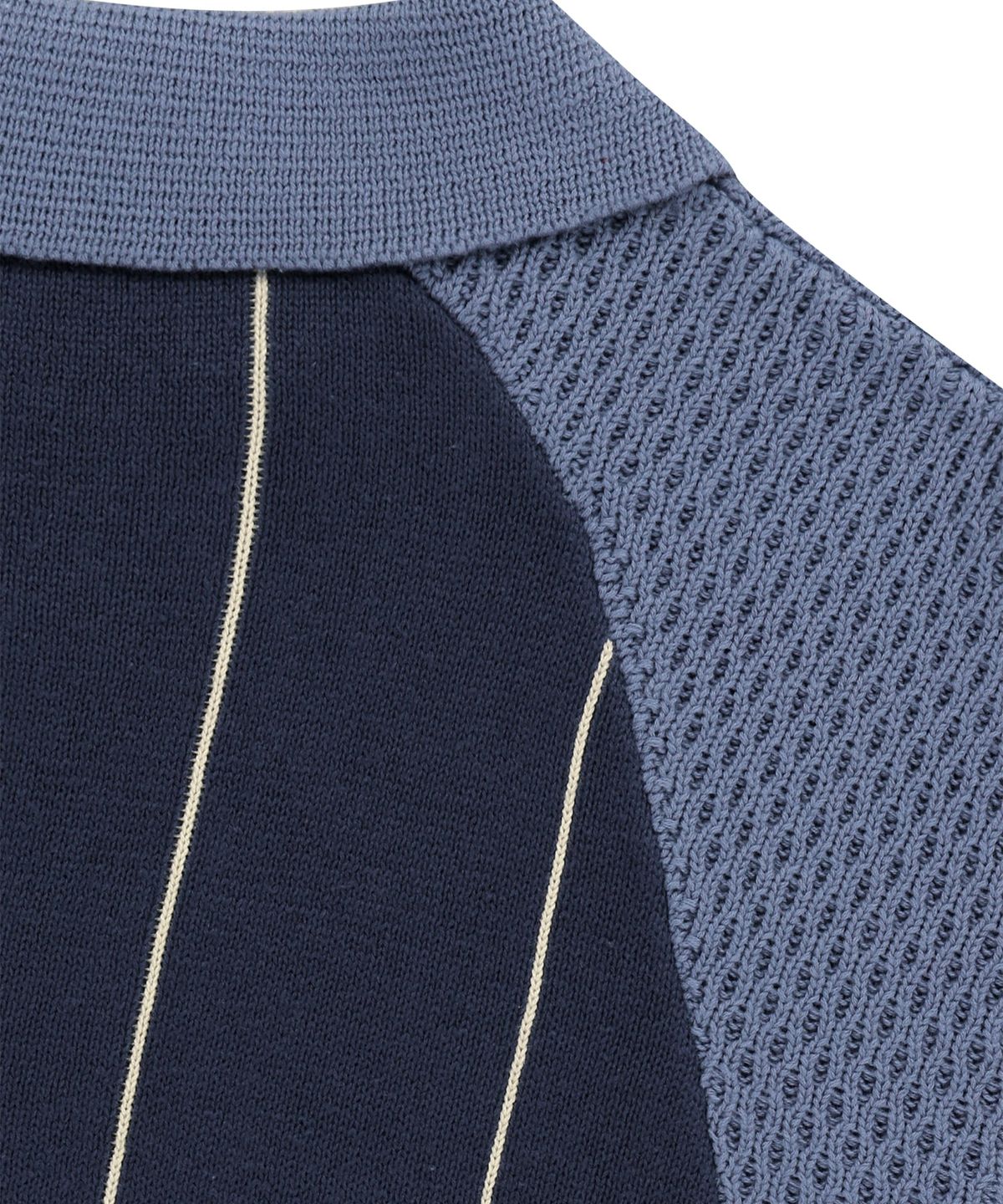 썬러브투어(SUNLOVETOUR) Script Knit Jersey Navy