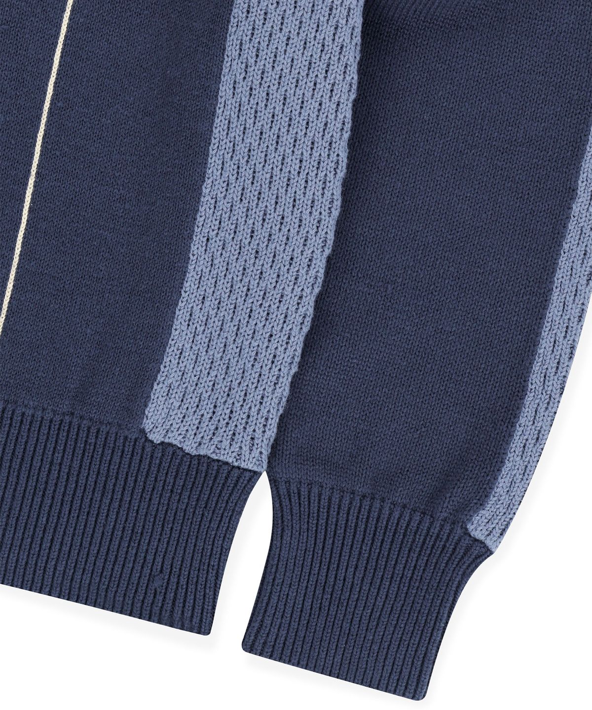 썬러브투어(SUNLOVETOUR) Script Knit Jersey Navy