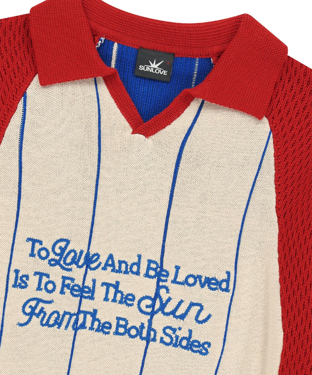 썬러브투어(SUNLOVETOUR) Script Knit Jersey Ivory