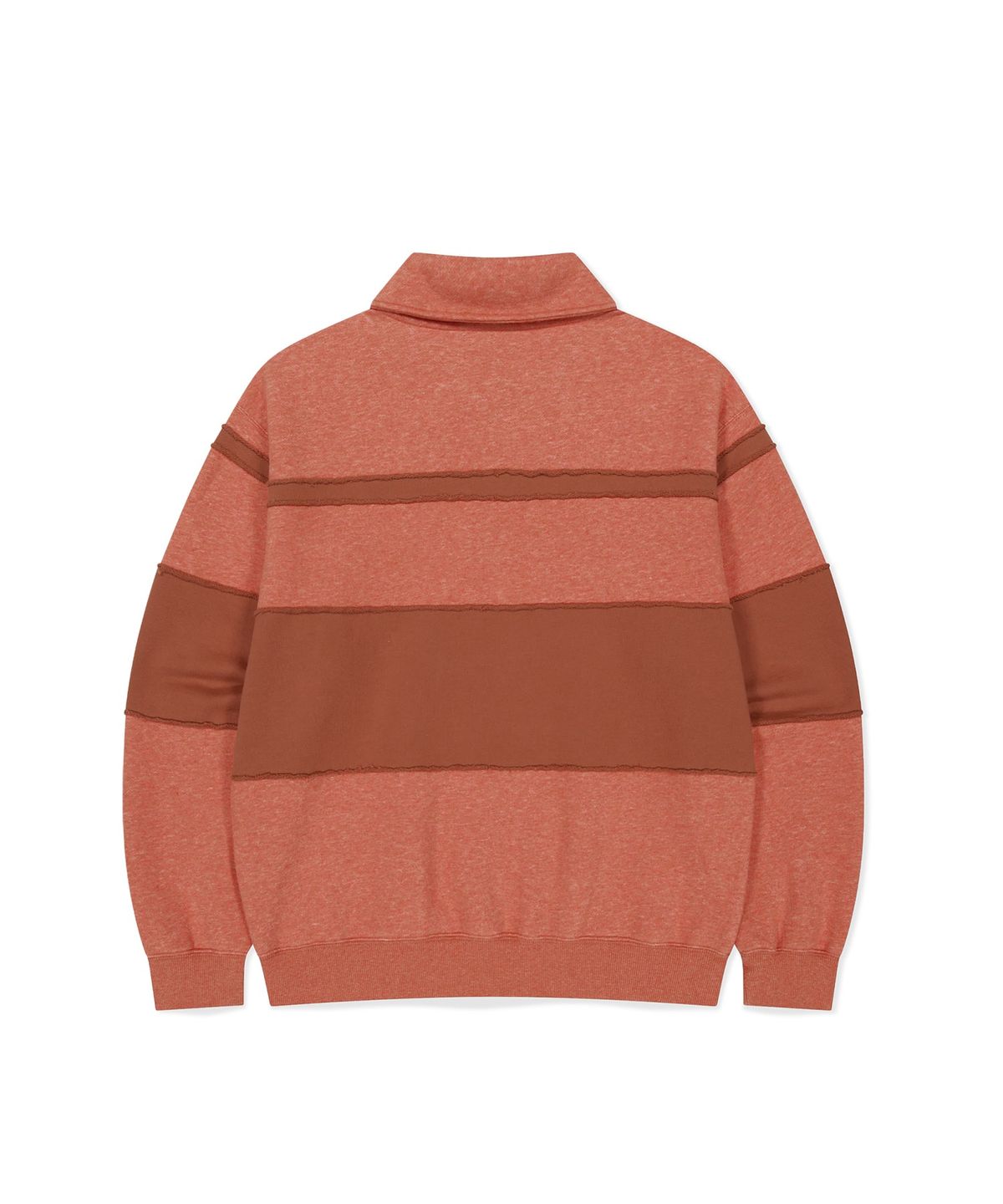 썬러브투어(SUNLOVETOUR) Layered Sweat Polo Heather Orange