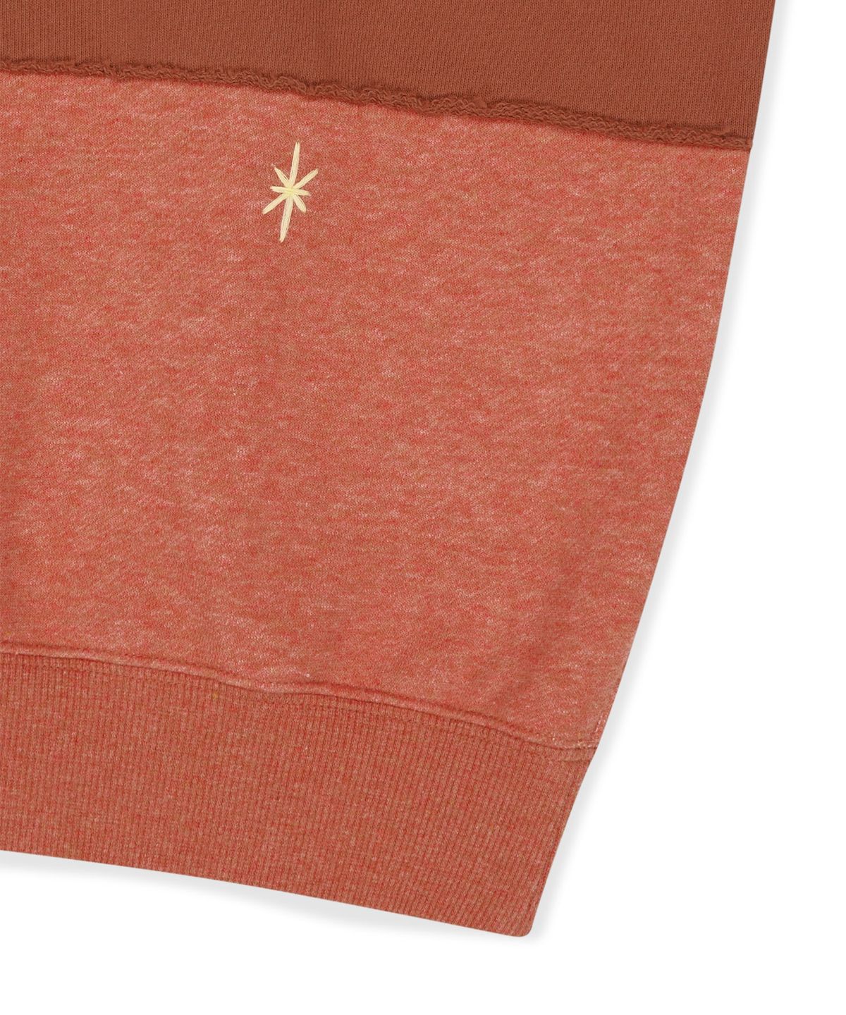 썬러브투어(SUNLOVETOUR) Layered Sweat Polo Heather Orange
