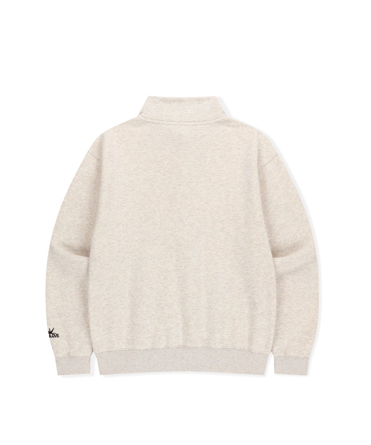 썬러브투어(SUNLOVETOUR) Cabin Half Zip Sweat Heather Oatmeal
