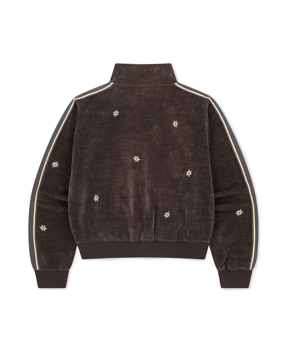 썬러브투어(SUNLOVETOUR) Velour Twinkle Track Jacket Brown
