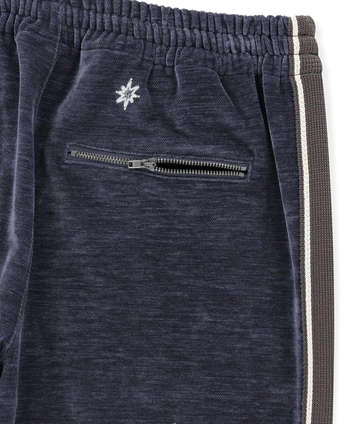 썬러브(SUNLOVE) Velour Twinkle Track Pants Purple
