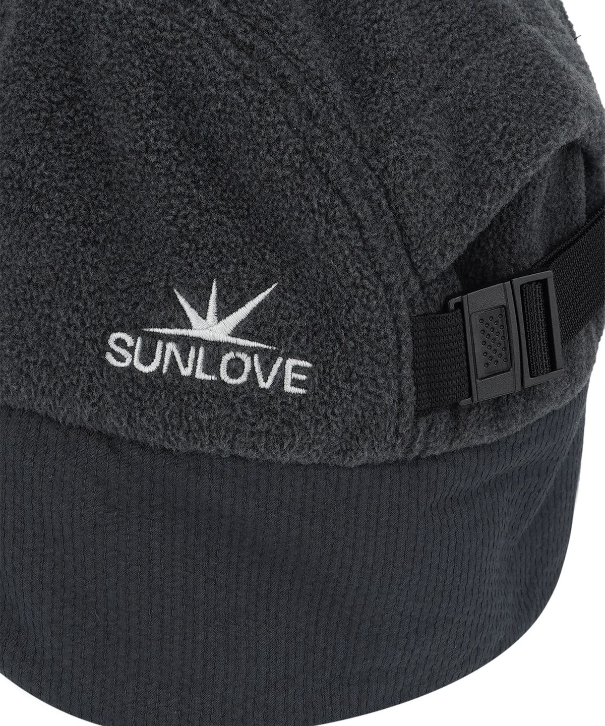 썬러브투어(SUNLOVETOUR) Trail Fleece Earflap Cap Heather Charcoal