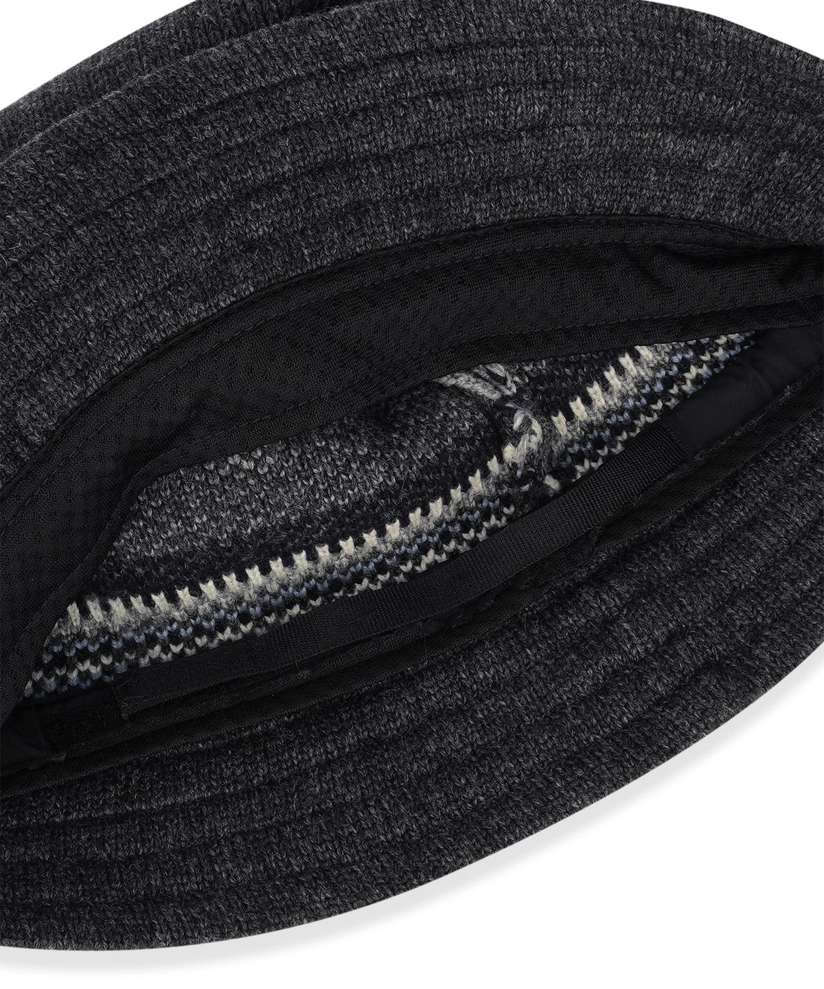썬러브투어(SUNLOVETOUR) Knit Bucket Hat Charcoal