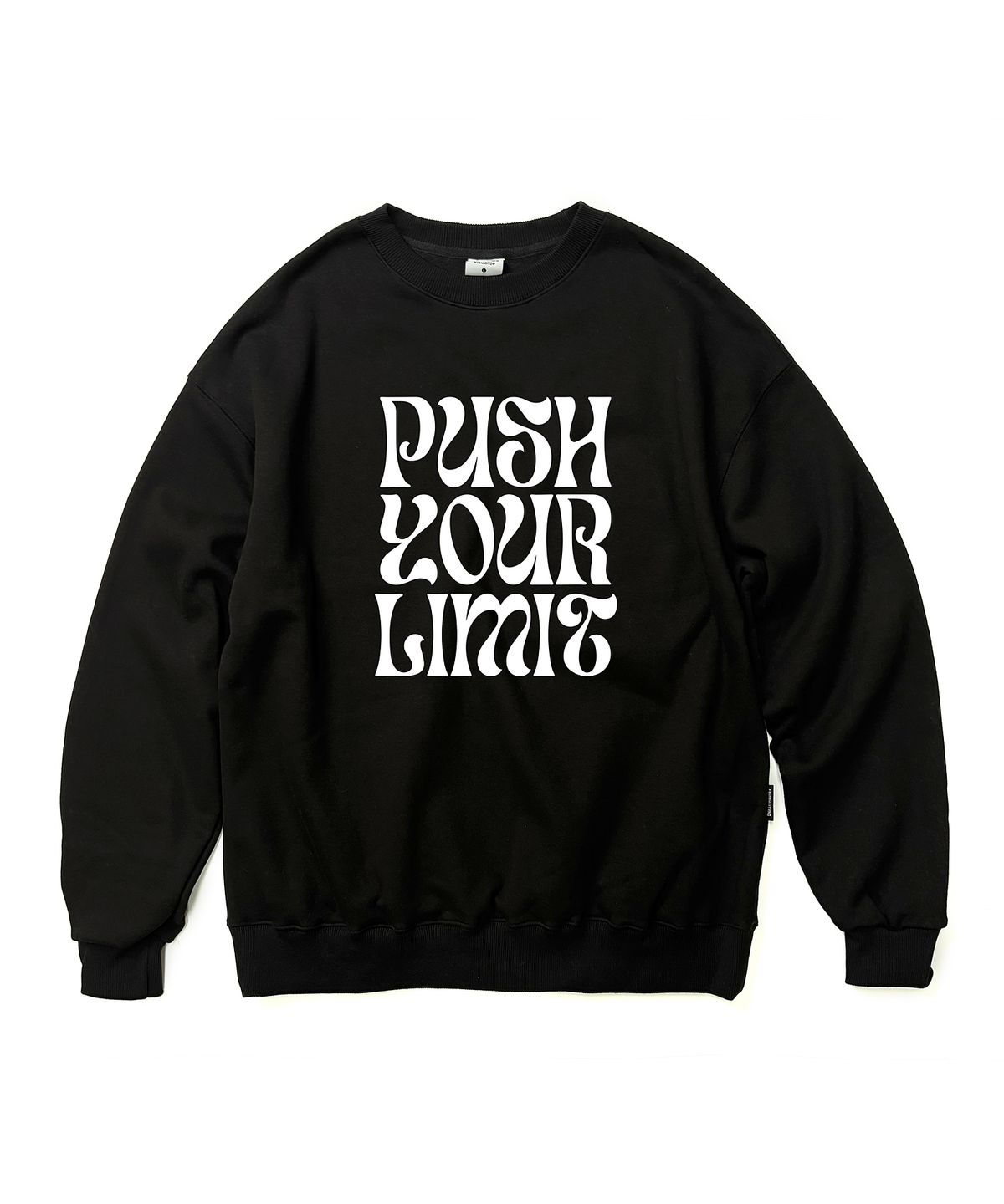 앱놀머씽(ABNORMALTHING) 리미트 루즈핏 크루넥 라이트그레이 (LIMIT CREWNECK LIGHT GREY)