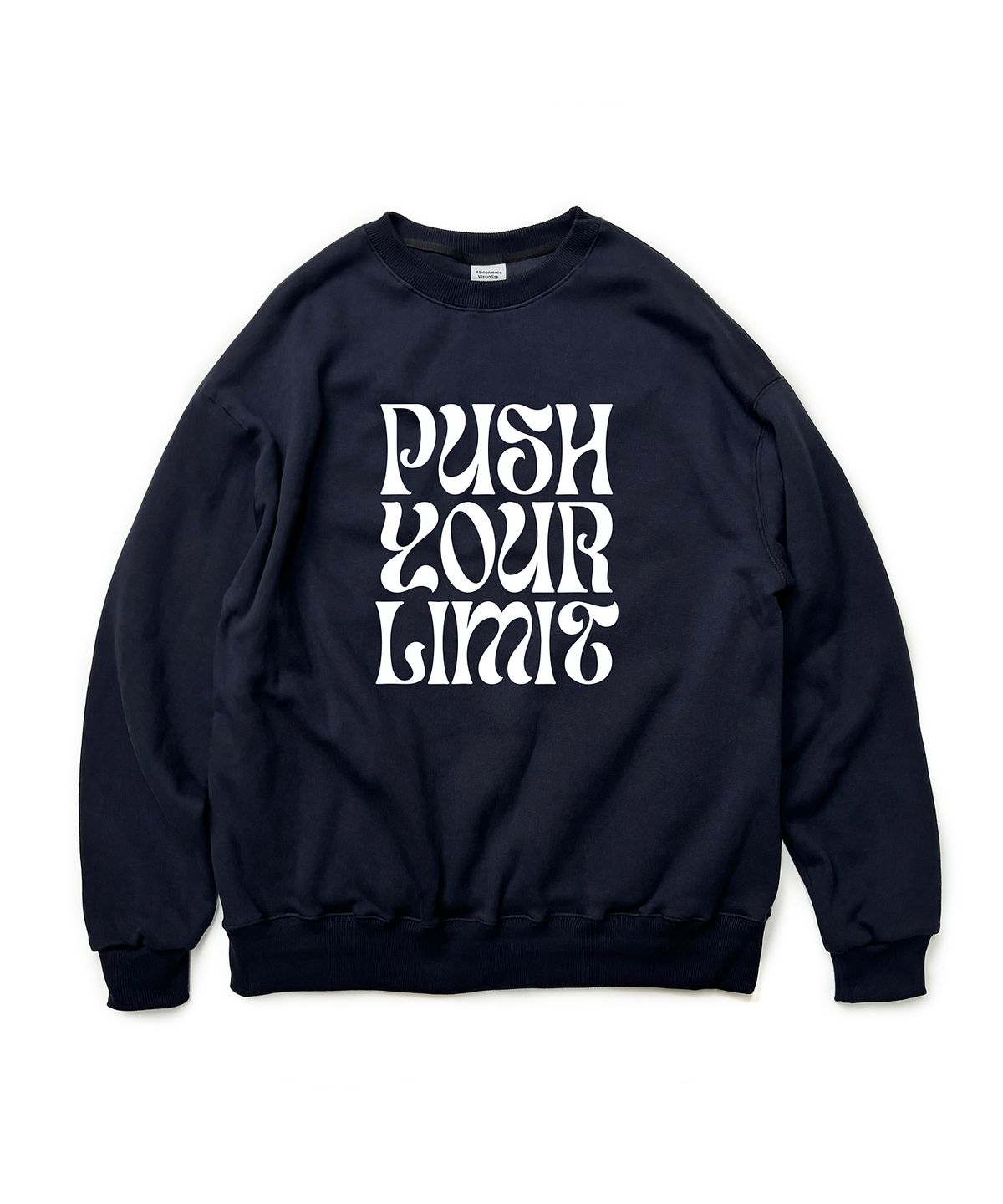 앱놀머씽(ABNORMALTHING) 리미트 루즈핏 크루넥 라이트그레이 (LIMIT CREWNECK LIGHT GREY)