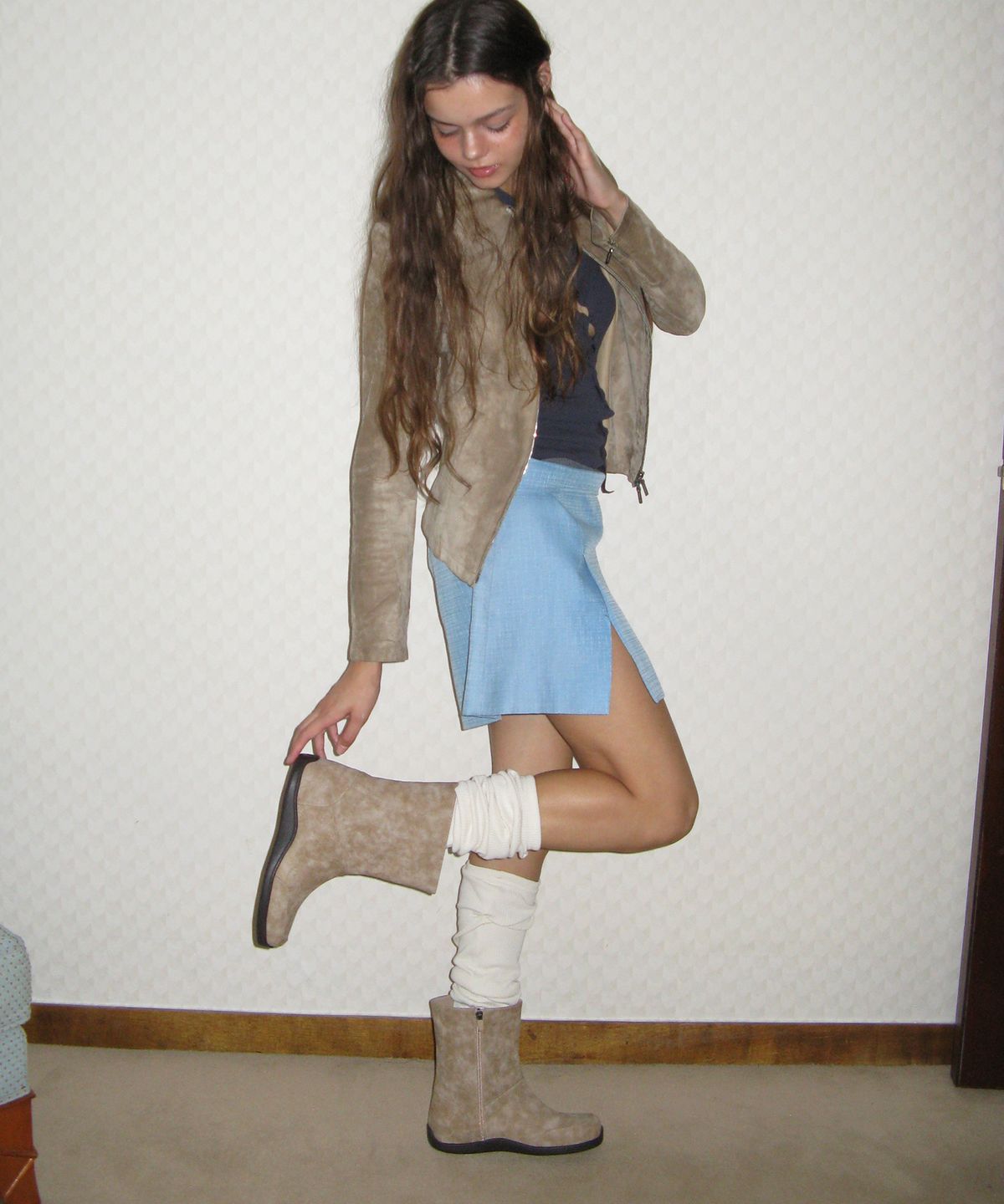포기무디(FOGGY MOODY) Keen 0005-3. Rubber Sole Ankle Boots - 3colors