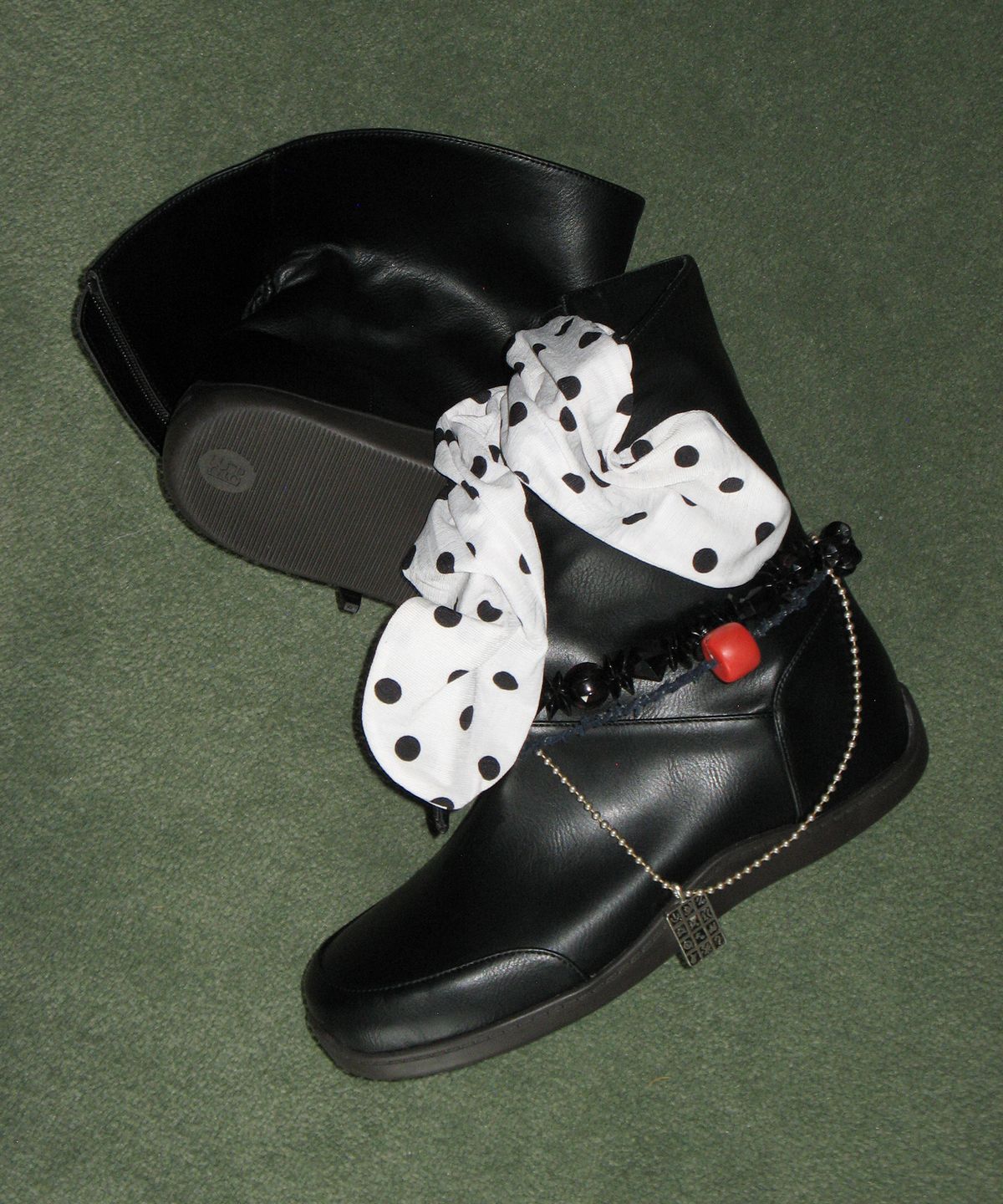 포기무디(FOGGY MOODY) Keen 0005-3. Rubber Sole Ankle Boots - 3colors