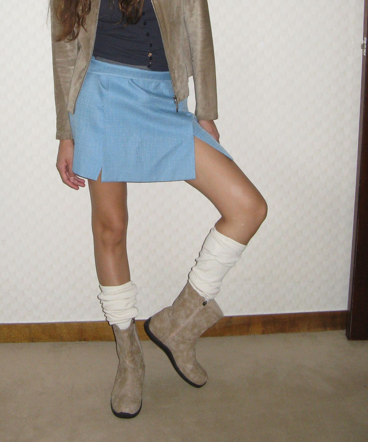 포기무디(FOGGY MOODY) Keen 0005-3. Rubber Sole Ankle Boots - 3colors