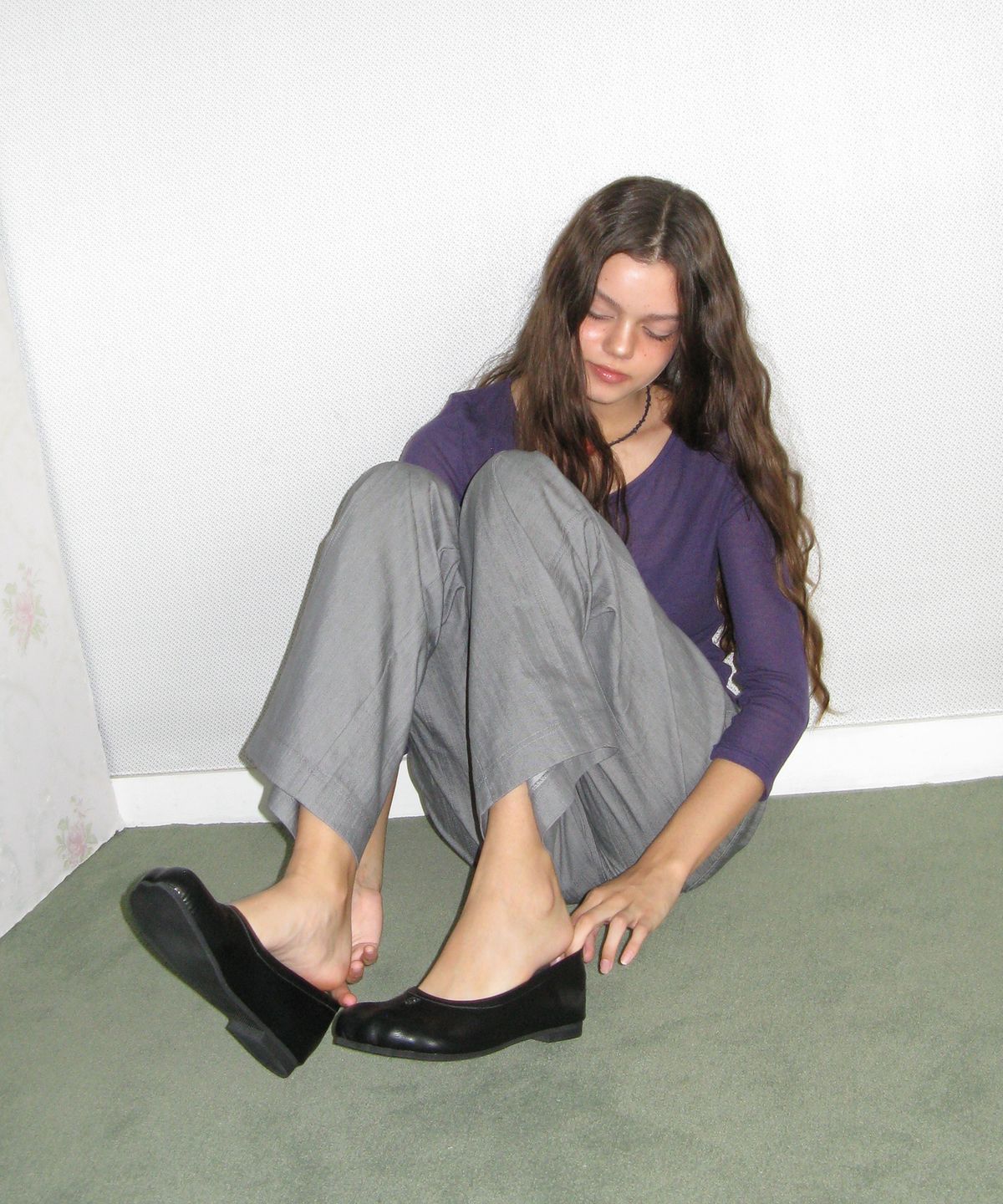 포기무디(FOGGY MOODY) Toe 0029. Flat Shoes - 2colors