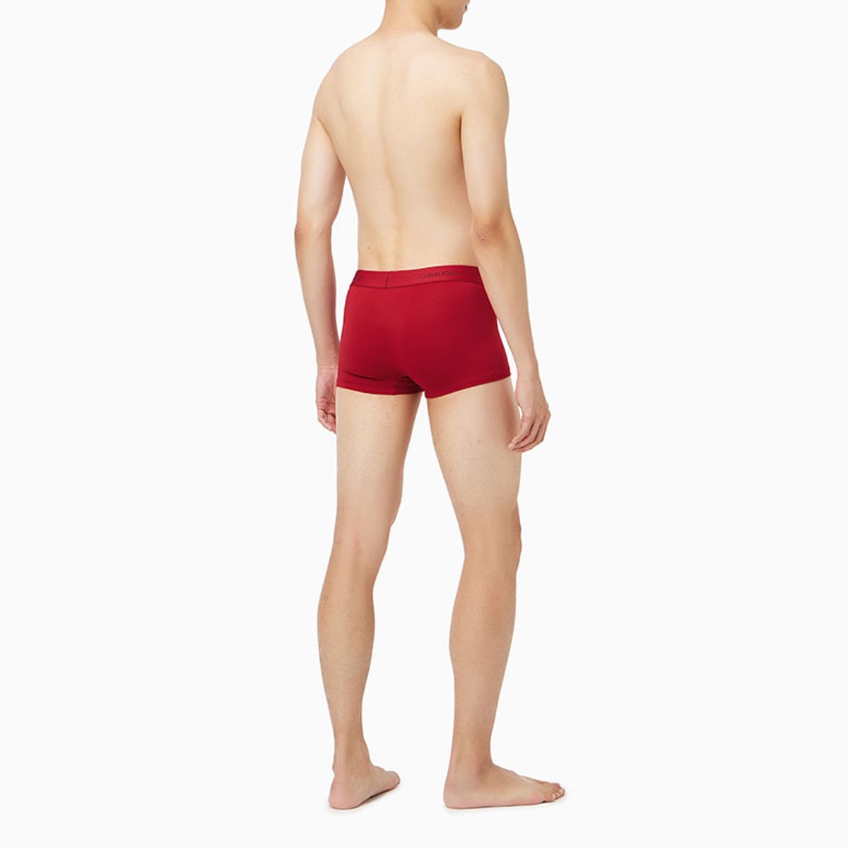 캘빈클라인 언더웨어(CALVIN KLEIN UNDERWEAR) 남성 모던 로고 패치 마이크로 로우 라이즈 트렁크_NB44406JI