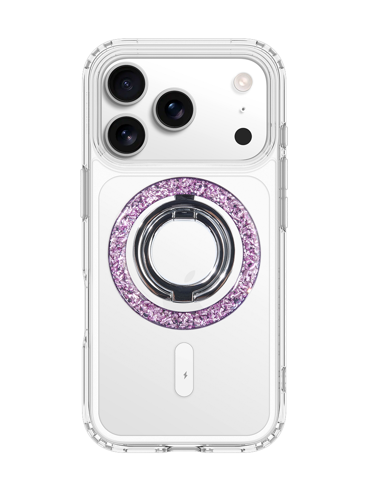 디자인스킨(DESIGNSKIN) 아이폰17 프로 프로맥스 에어 피닉스 울트라 맥세이프 케이스+맥세이프 글리터 듀얼 스마트링
