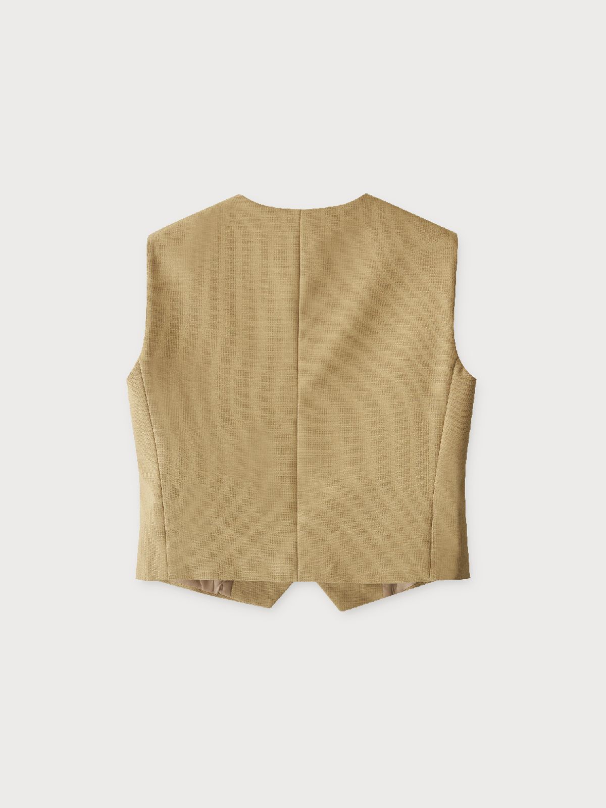 아르카익(ARCHAIC) corn vest_yellow beige