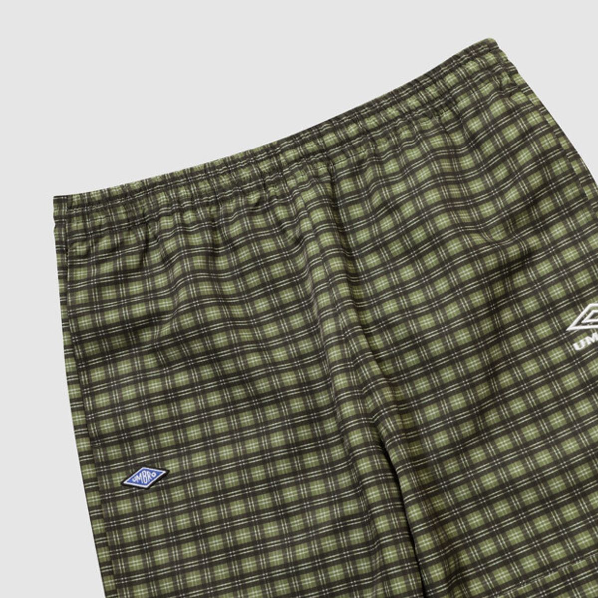 엄브로(UMBRO) HBL 로얄 컬리지 와이드 & 조거 2WAY 우븐 팬츠 그린(UQ321CPT99)