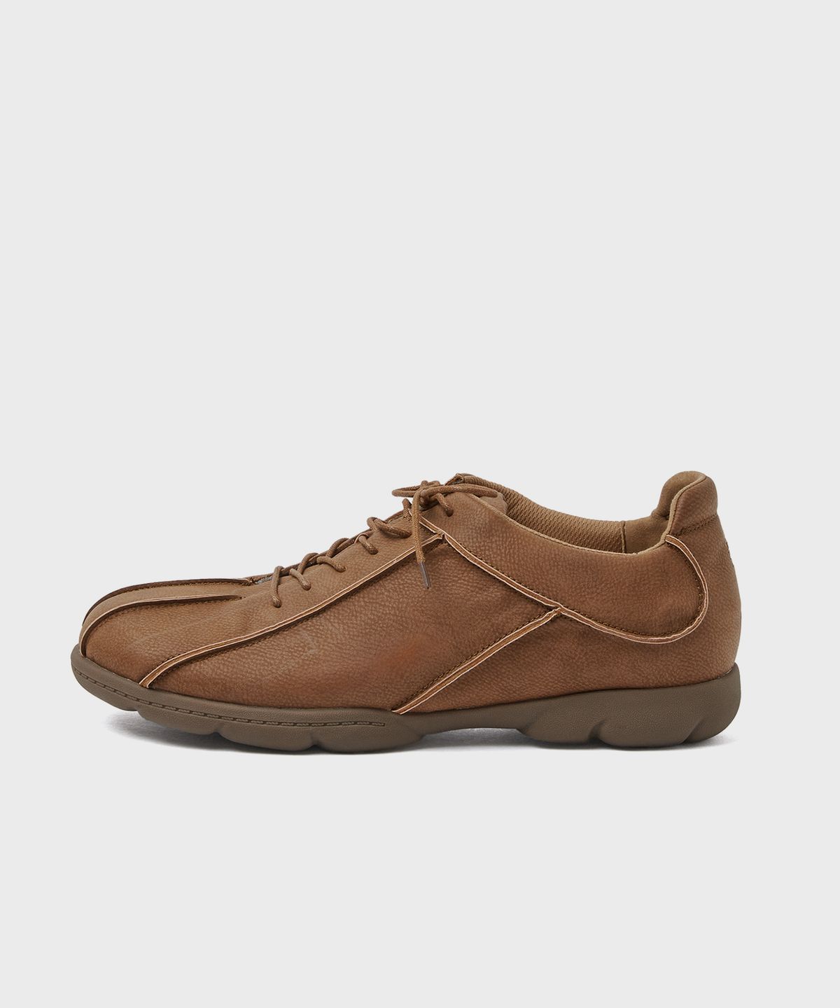 포기무디(FOGGY MOODY) Fuzzy Men 0021. Stiched Lace-Up - 4colors
