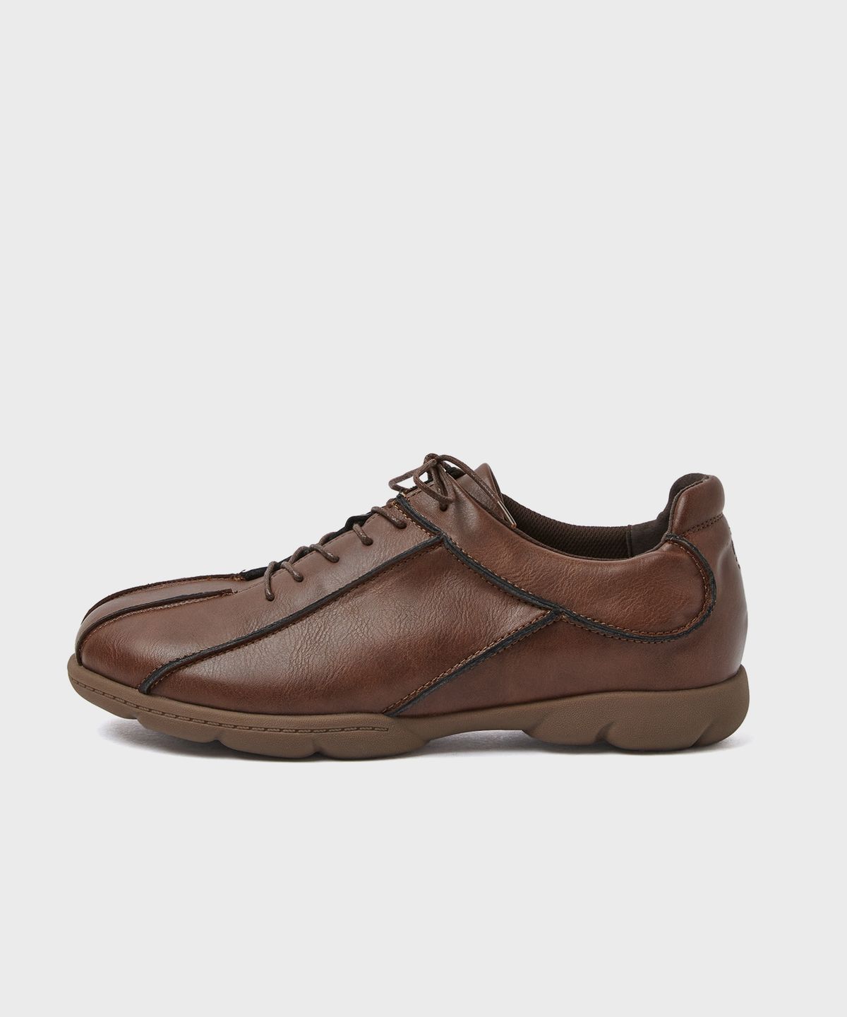 포기무디(FOGGY MOODY) Fuzzy Men 0021. Stiched Lace-Up - 4colors