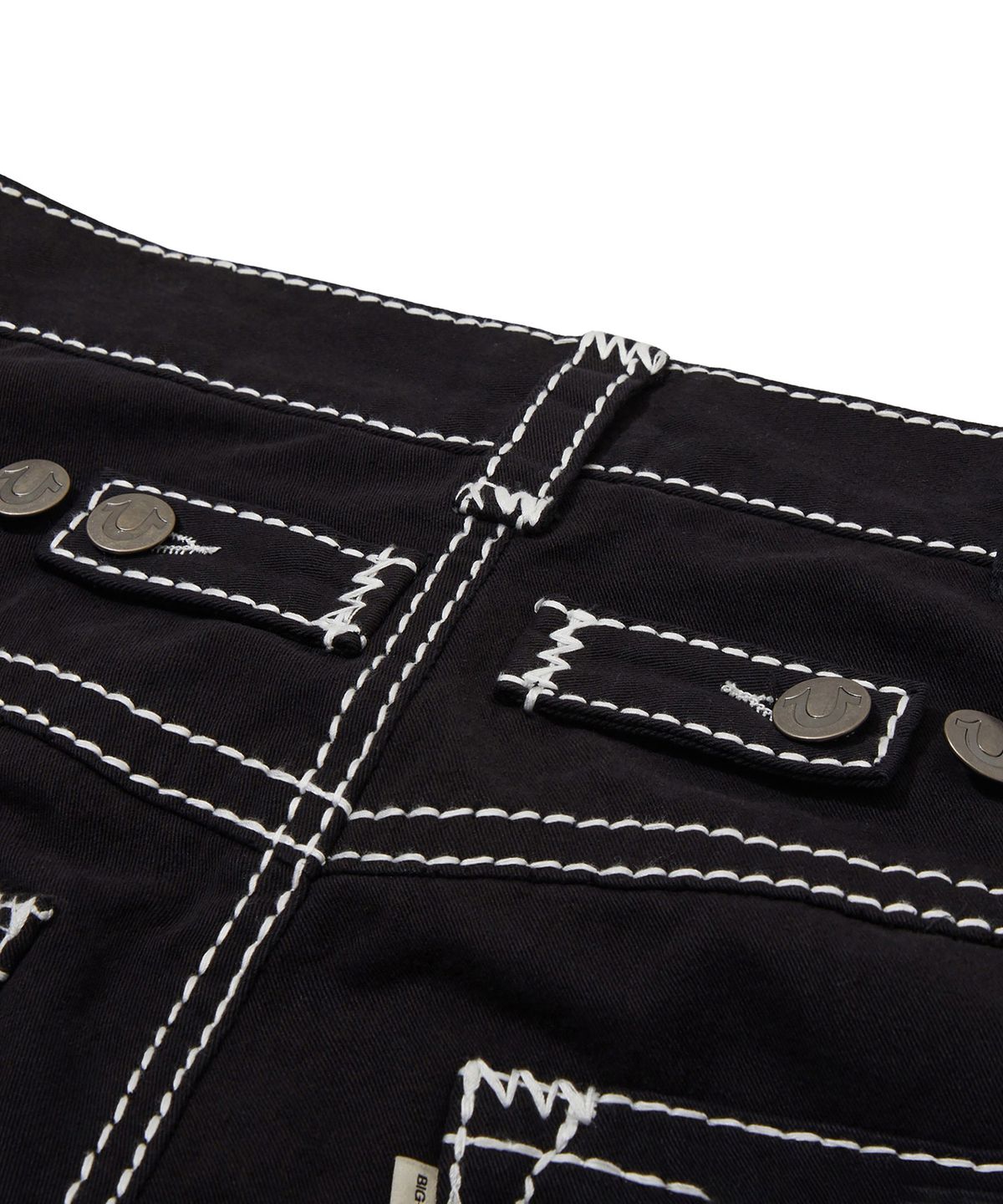 노매뉴얼(NOMANUAL) NO RELIGION DOUBLE KNEE PANTS - BLACK