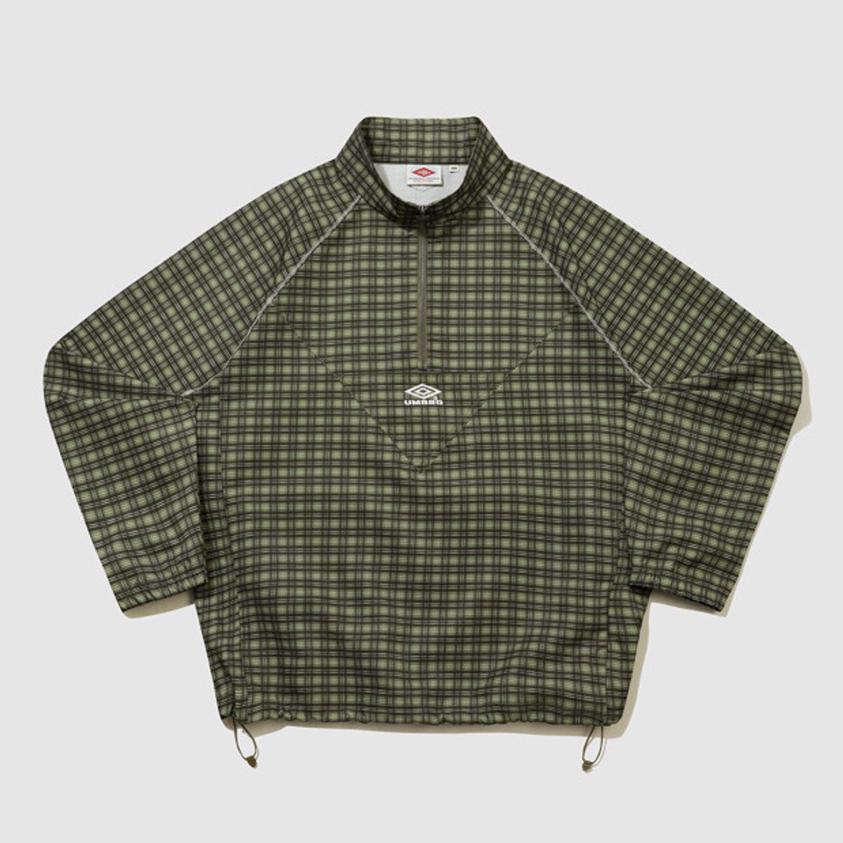 엄브로(UMBRO) HBL 로얄 컬리지 스탠넥 아노락 그린(UQ323CWT99)