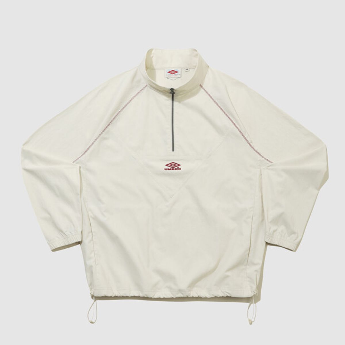 엄브로(UMBRO) HBL 로얄 컬리지 스탠넥 아노락 베이지(UQ323CWT99)