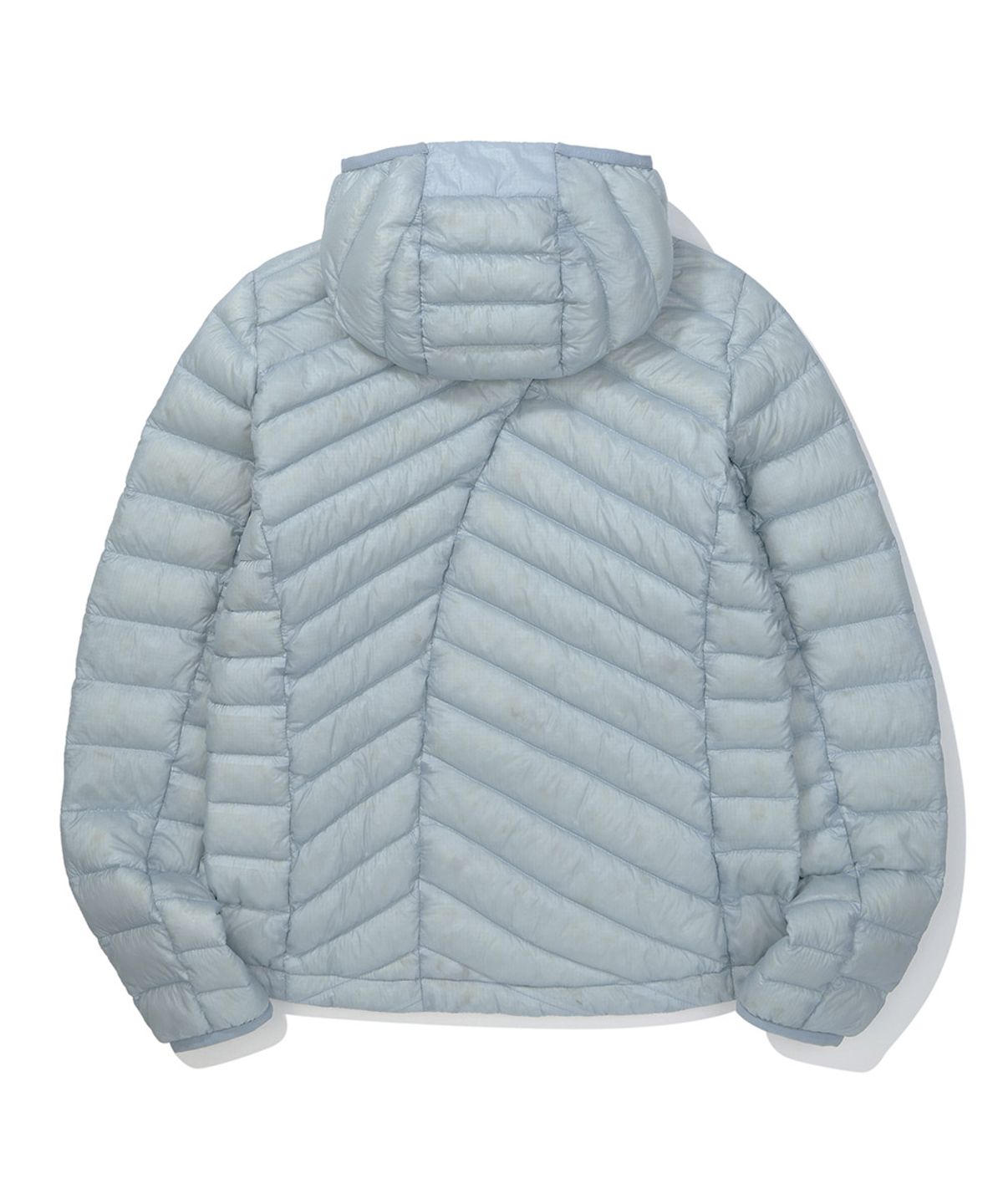 시에라디자인(SIERRA DESIGNS) W) 로사(ROSA) 경량 구스다운 후드자켓 LIGHT BLUE