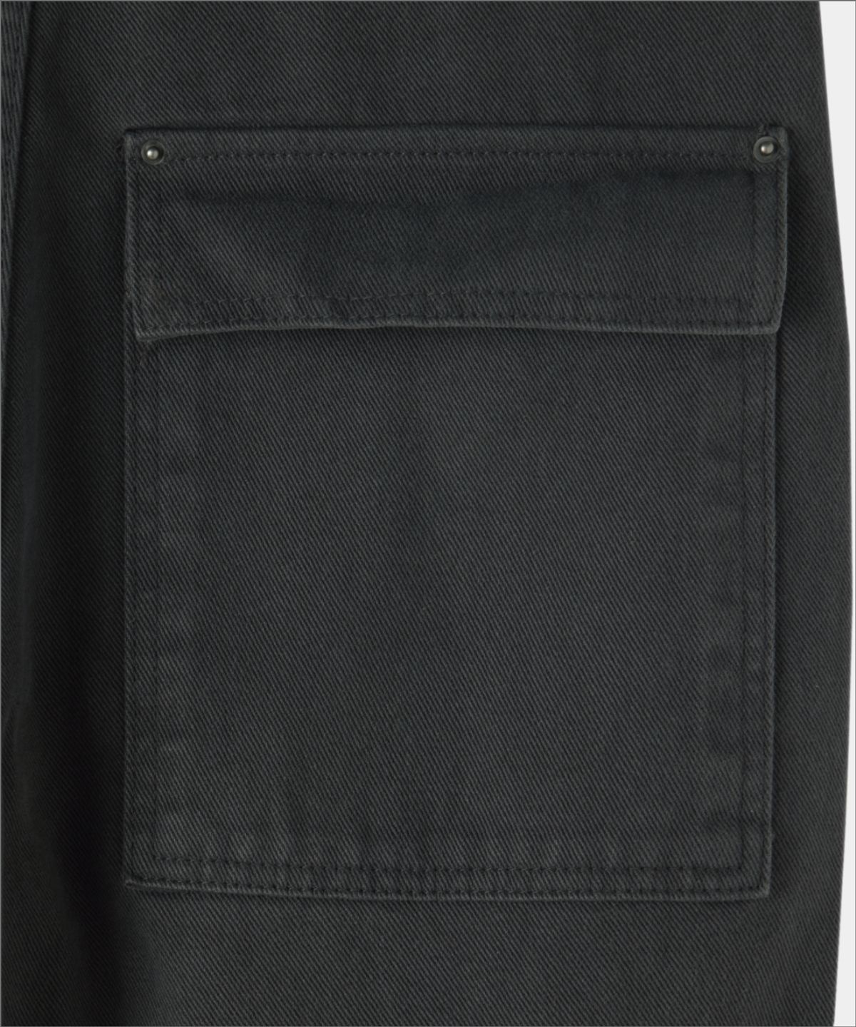 메종미네드(MAISON MINED) PIN-TUCK WASHED COTTON PANTS CHARCOAL