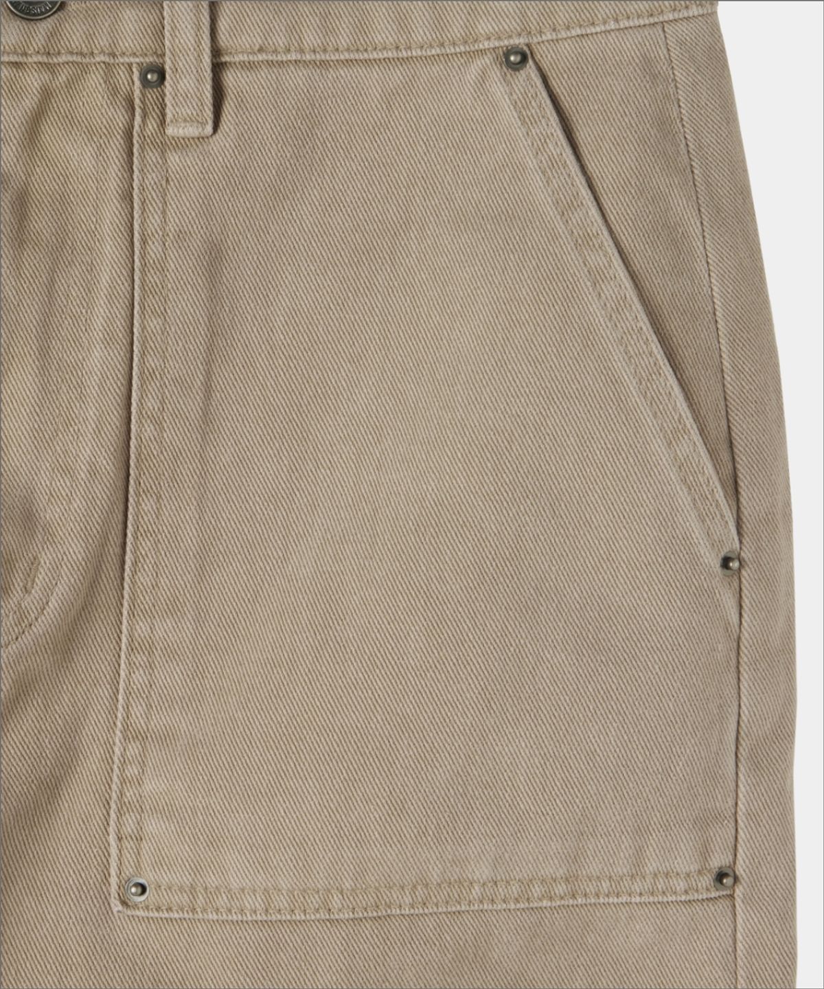 메종미네드(MAISON MINED) PIN-TUCK WASHED COTTON PANTS BEIGE