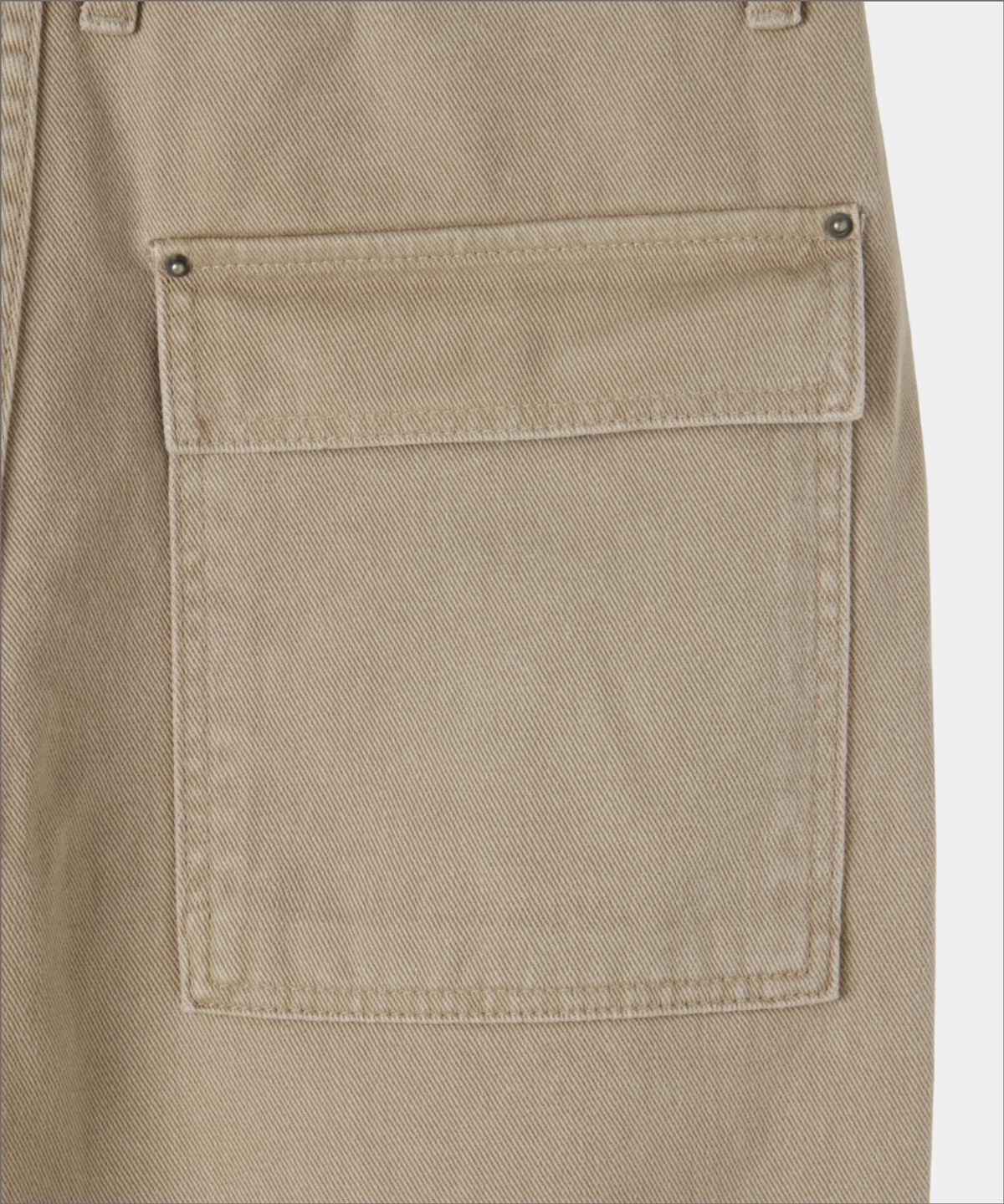 메종미네드(MAISON MINED) PIN-TUCK WASHED COTTON PANTS BEIGE