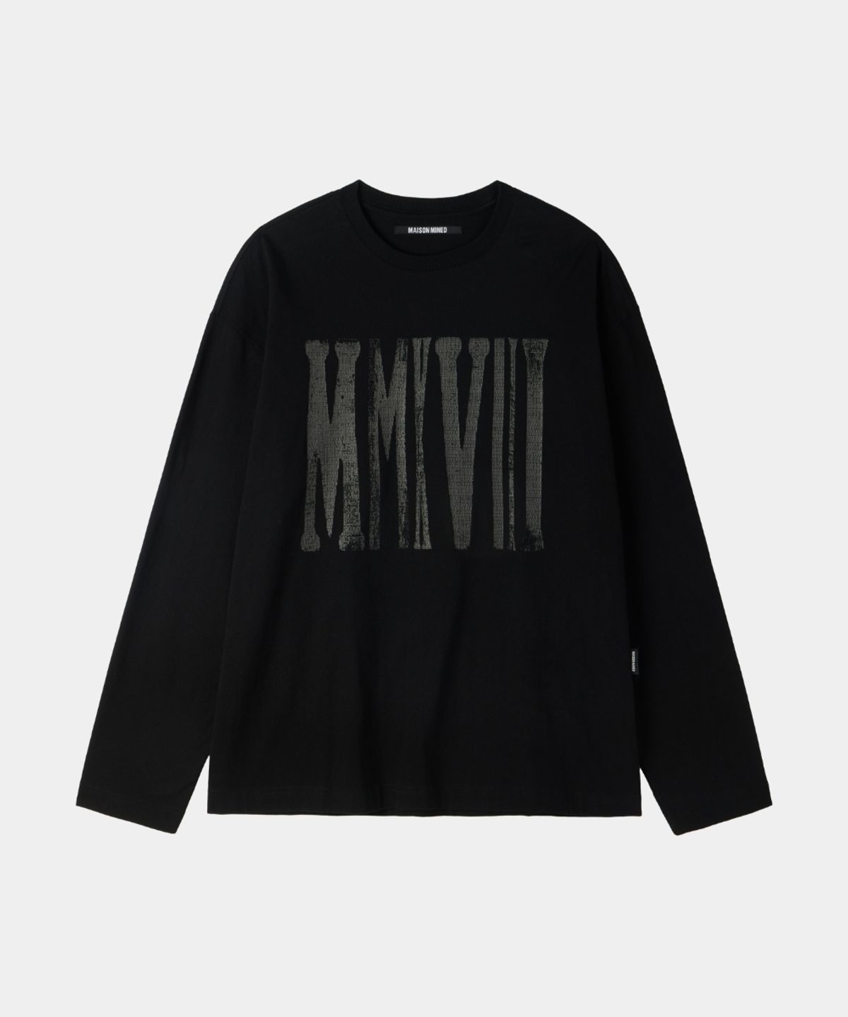 메종미네드(MAISON MINED) MMXVIII LONG SLEEVE BLACK