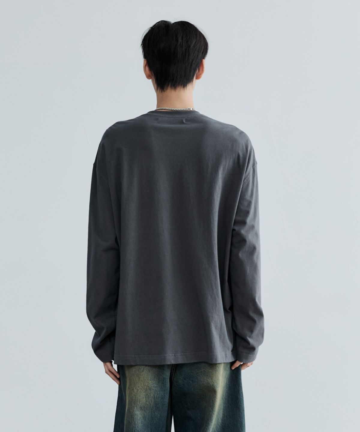 메종미네드(MAISON MINED) MMXVIII LONG SLEEVE CHARCOAL