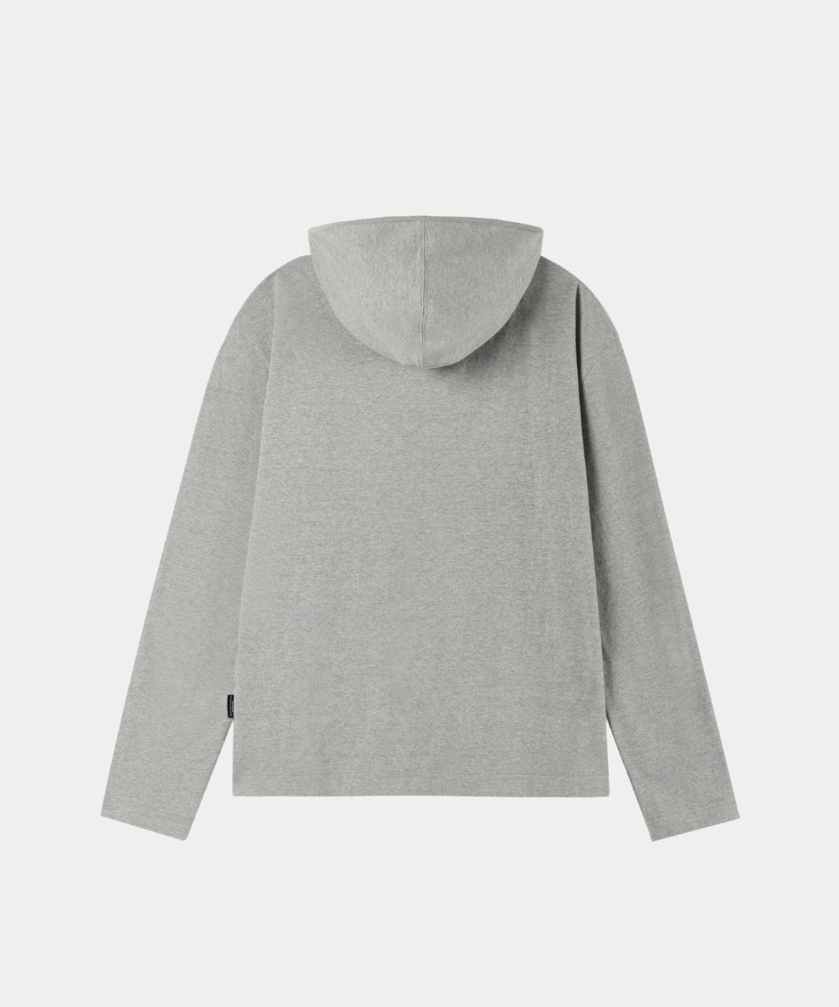 메종미네드(MAISON MINED) MAISON HOODED LONG SLEEVE MELANGE GRAY