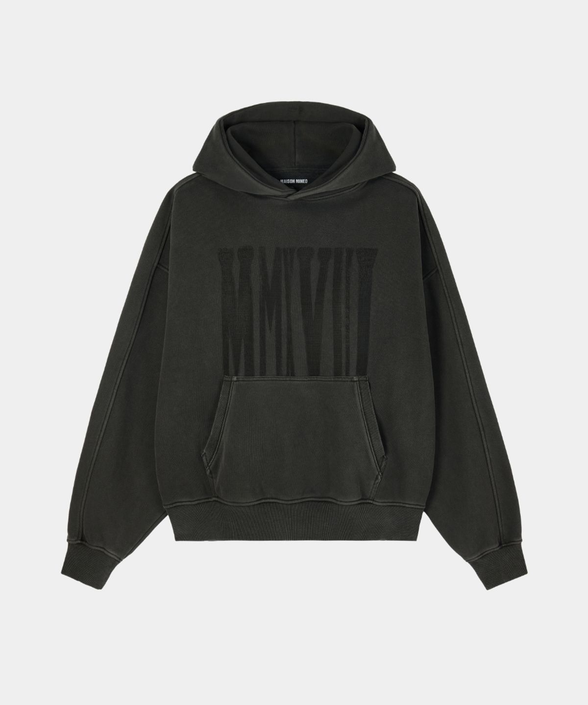 메종미네드(MAISON MINED) MMXVIII VINTAGE HOODIE BLACK