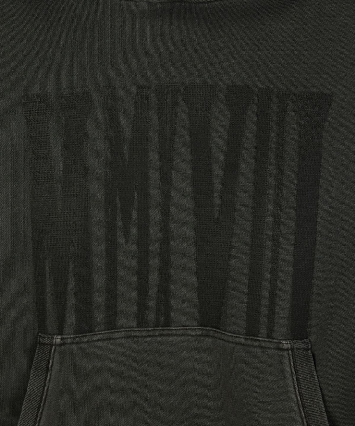 메종미네드(MAISON MINED) MMXVIII VINTAGE HOODIE BLACK