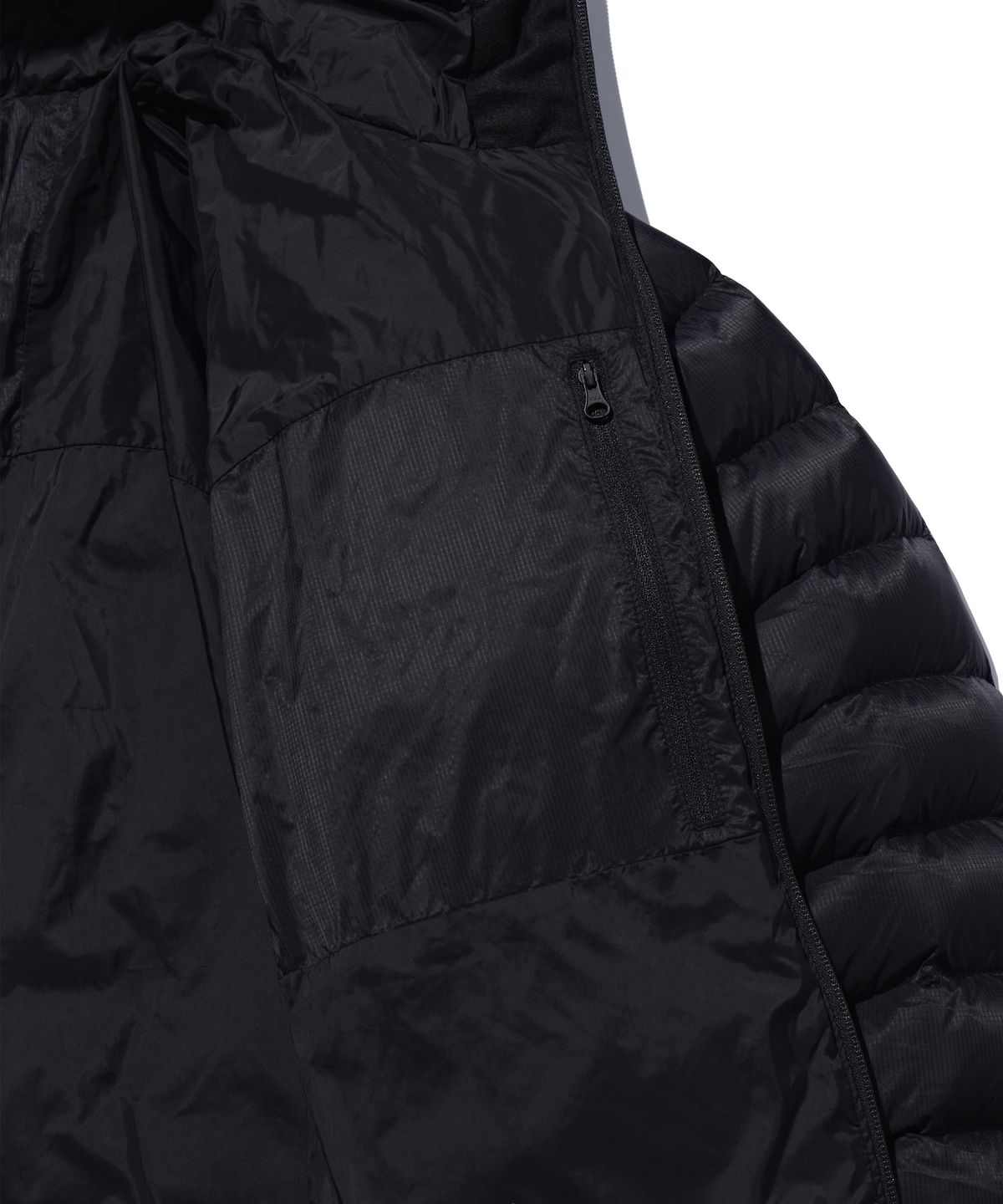 크리틱(CRITIC) Wormhole Bubble Light Down Jacket Black