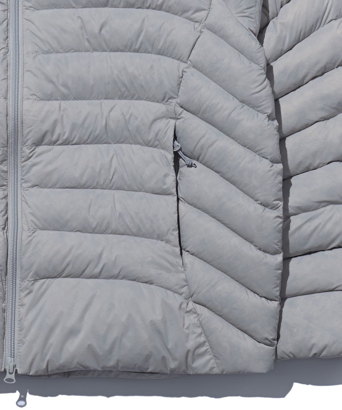 크리틱(CRITIC) Wormhole Bubble Light Down Jacket Grey