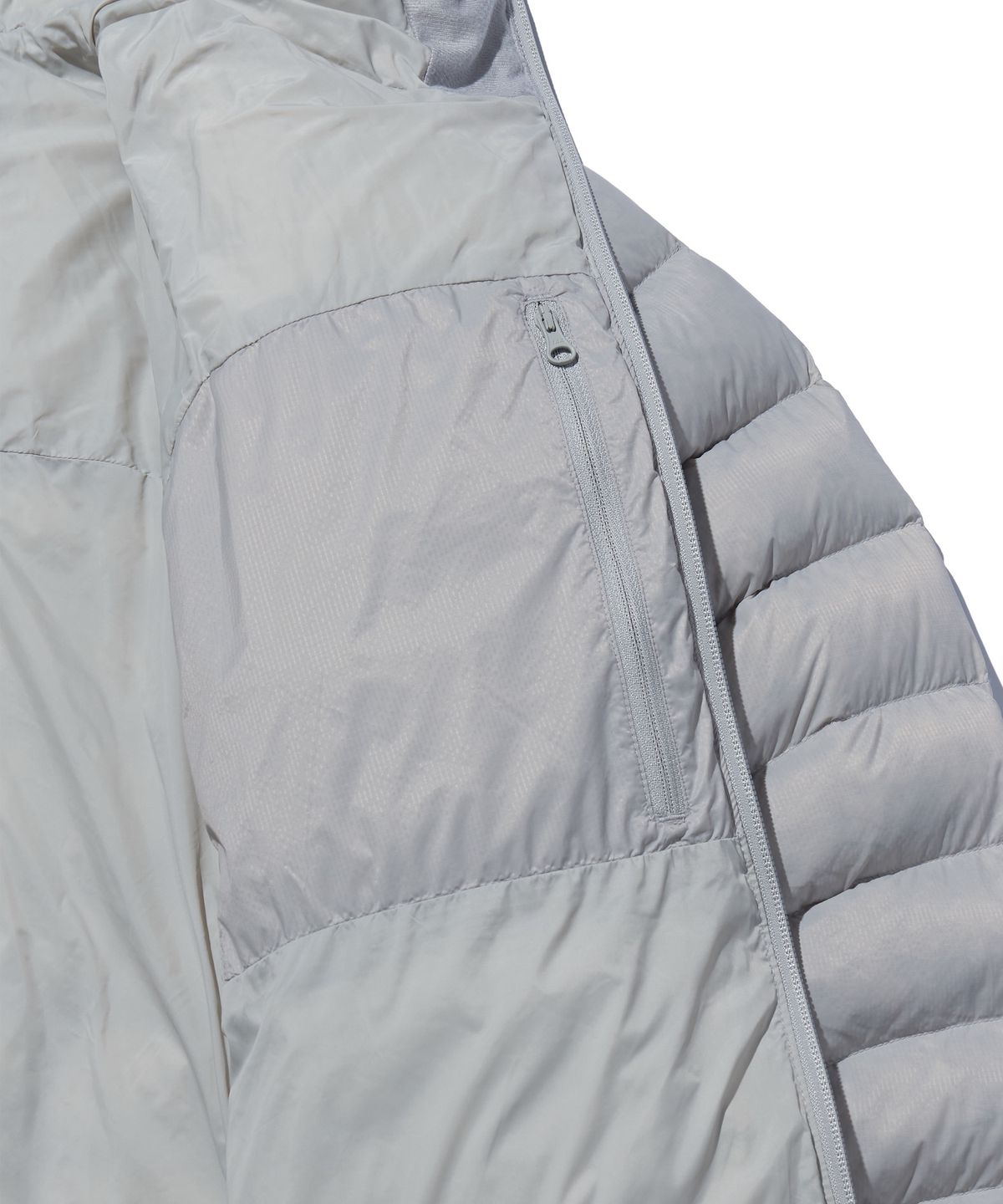 크리틱(CRITIC) Wormhole Bubble Light Down Jacket Grey