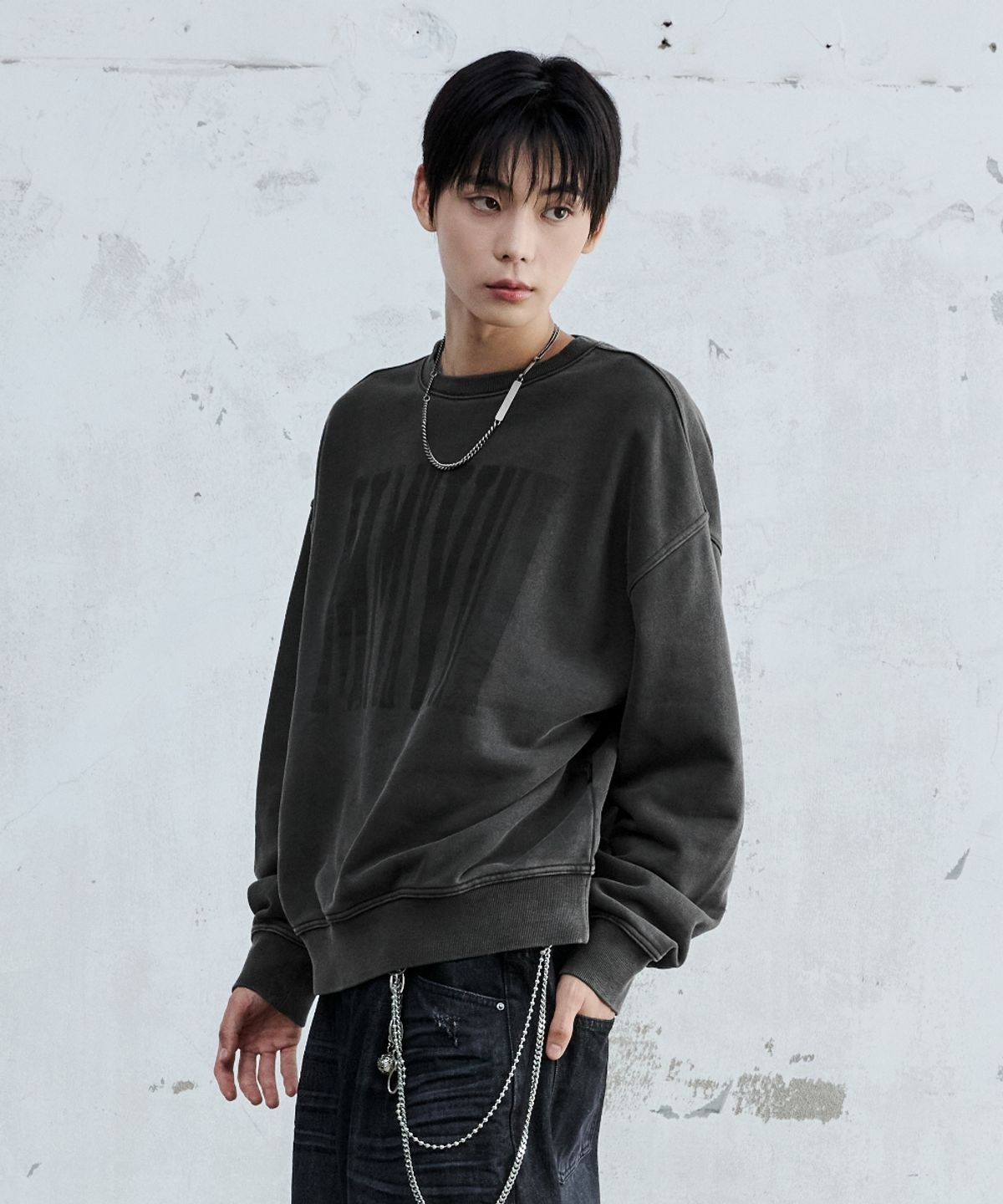 메종미네드(MAISON MINED) [2COLOR] MMXVIII VINTAGE SWEATSHIRT