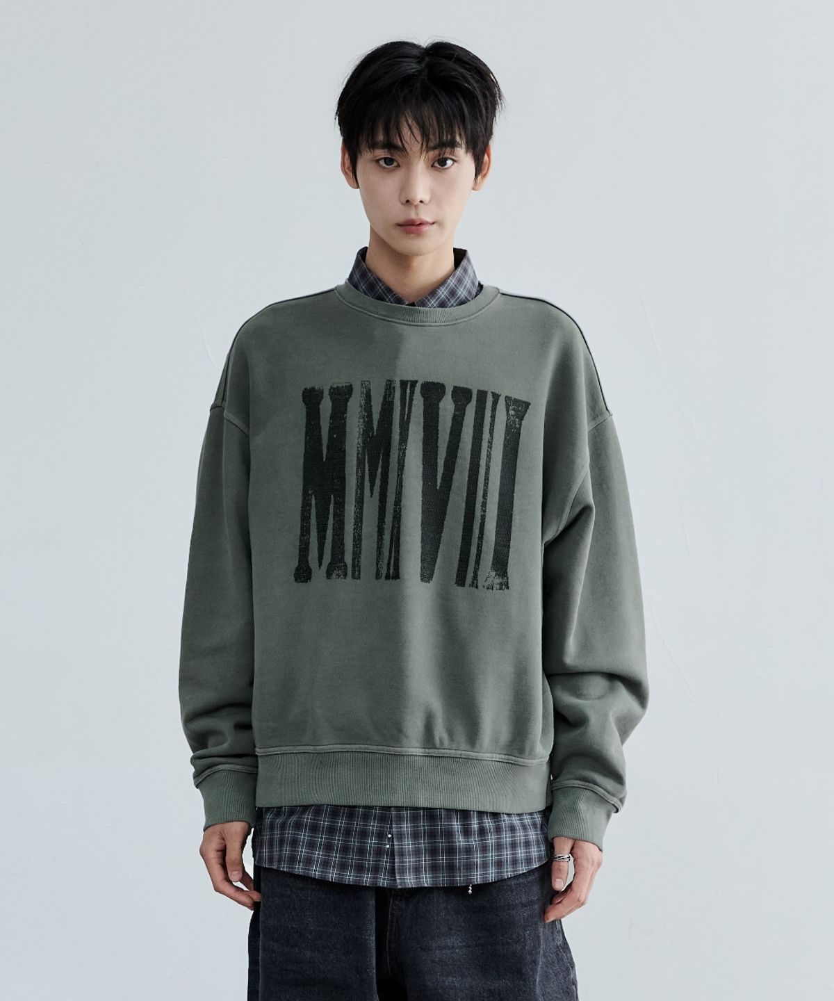메종미네드(MAISON MINED) [2COLOR] MMXVIII VINTAGE SWEATSHIRT